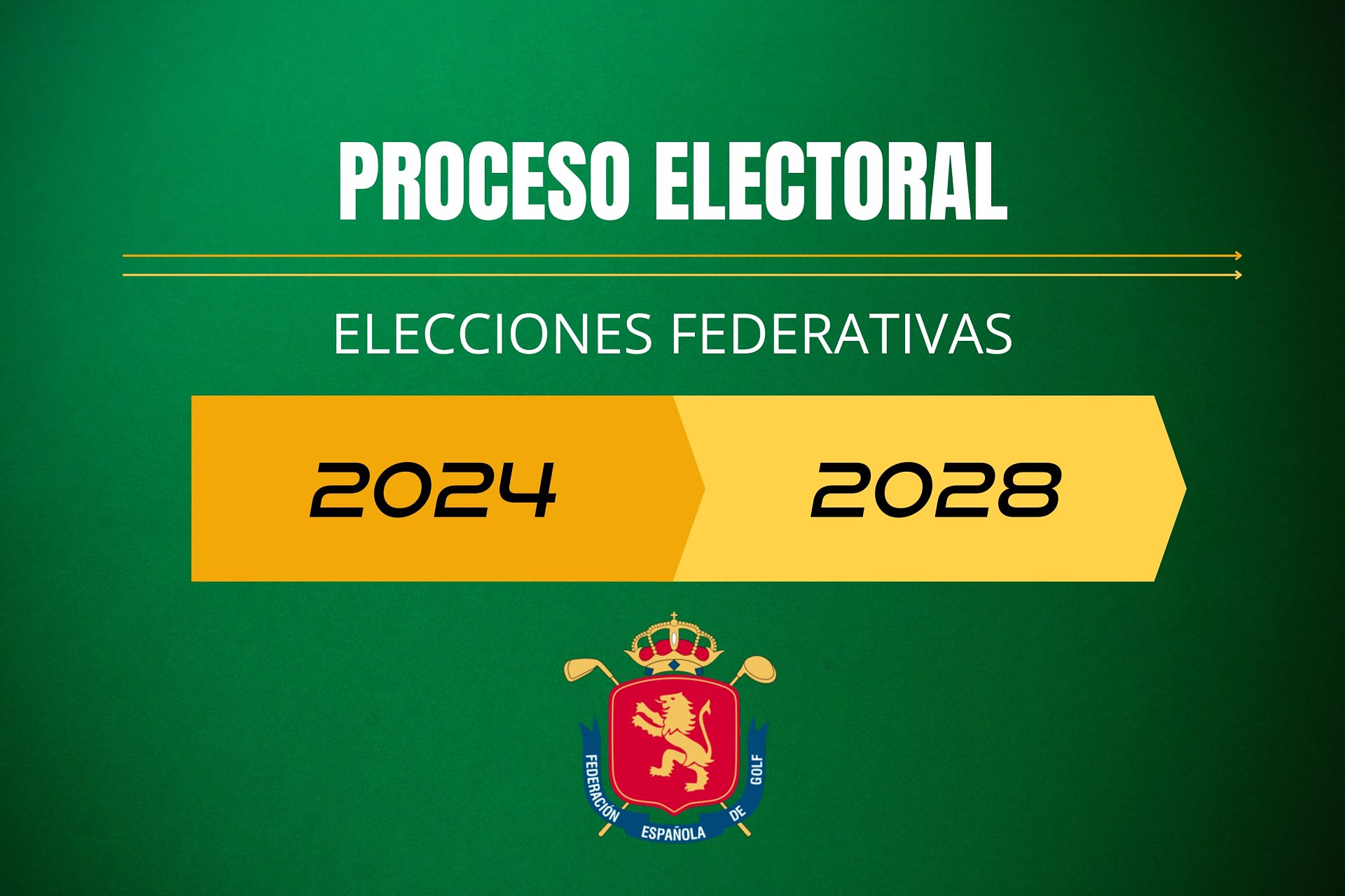 Proceso electoral Real Federación Española de Golf