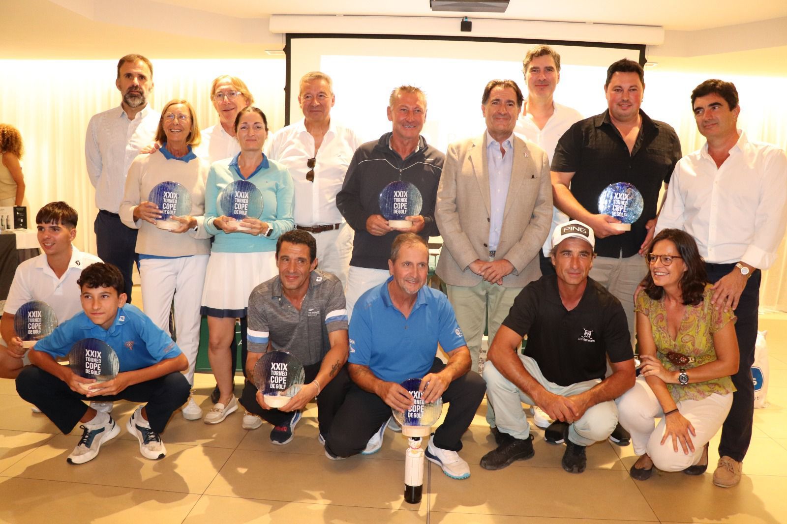 Francisco Cifre Salleras y Miguel Ángel Delgado García, ganadores Scratch del torneo Cope