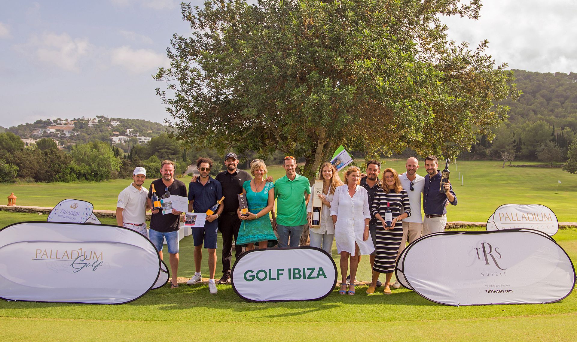 Diversión, compañerismo y grandes retos en el III Torneo Palladium de Golf