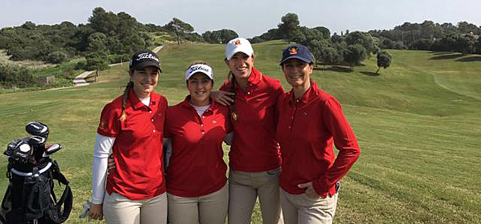 Luna Sobrón contribuye a la victoria de España en la Copa RCG Sotogrande