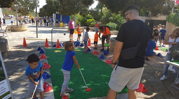 El golf ha contado con gran éxito de participación en la Fit Salut 2017