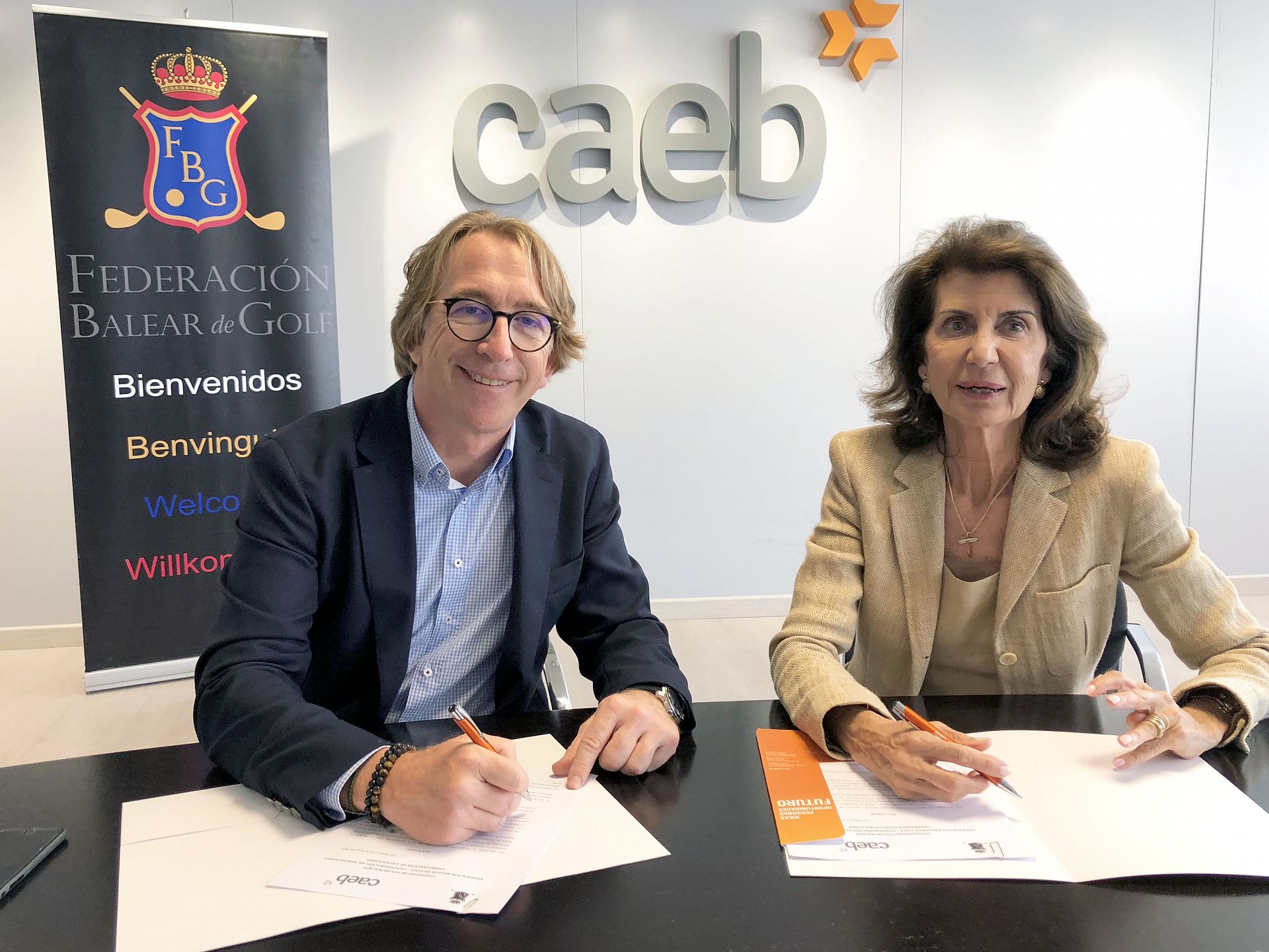 La Federación Balear de Golf y la CAEB acuerdan fomentar el golf dentro de la campaña #Golfparatodos