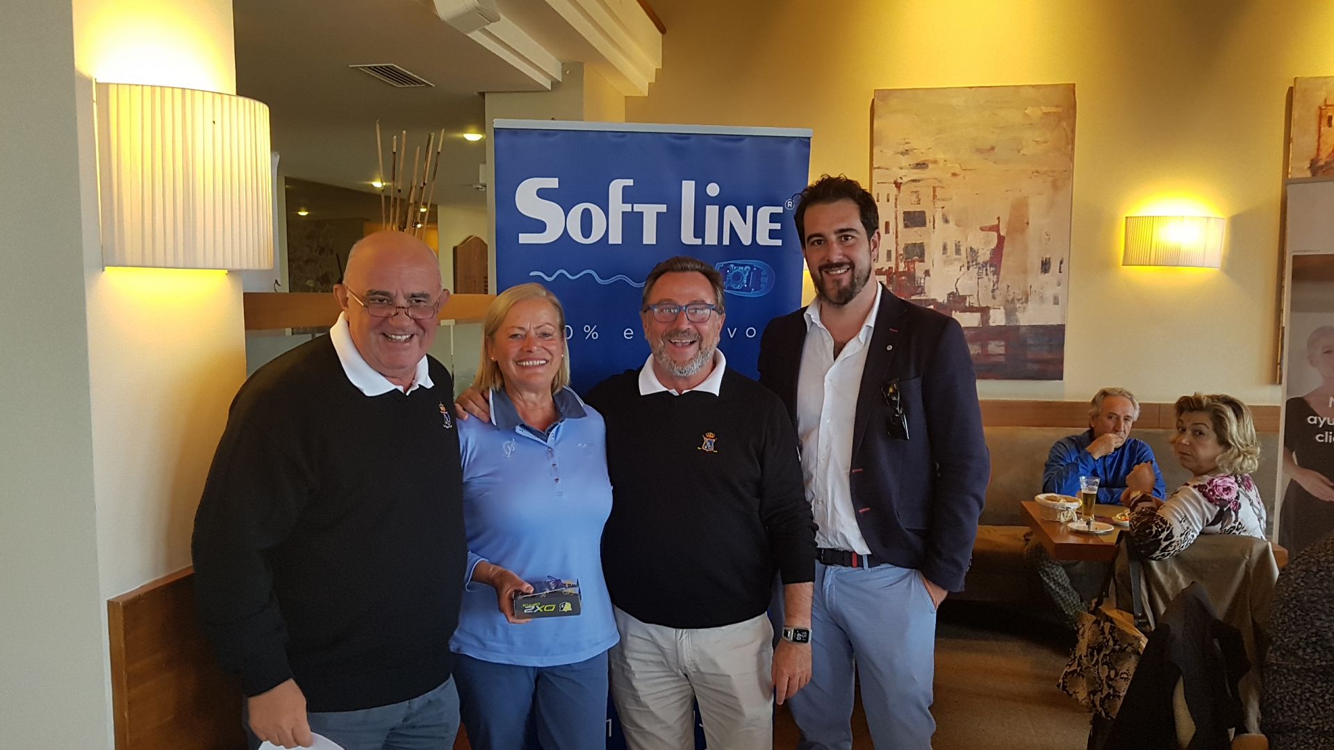 Christine Heimann y Enrique Ferrer ganadores de la V prueba del Circuito Senior Soft Line