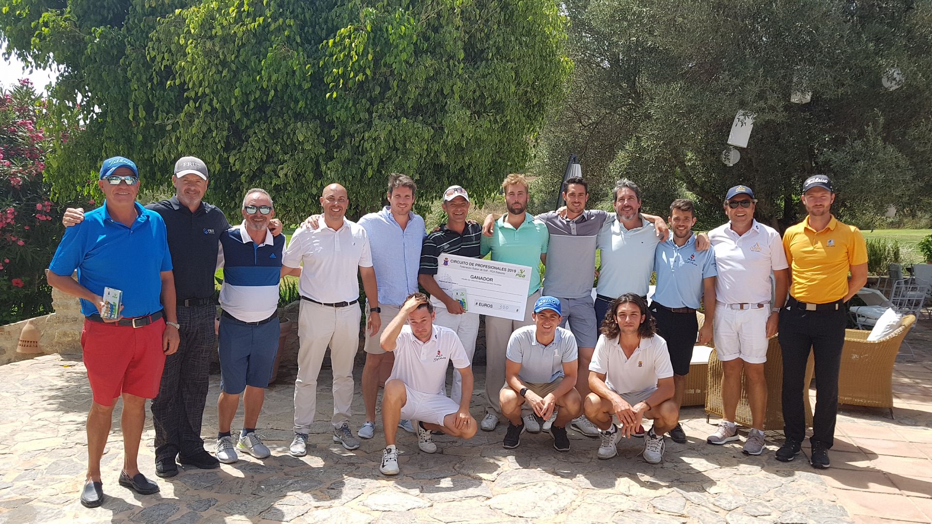 Sebi García, ganador de la II prueba Circuito Pros FBG – PGA Baleares