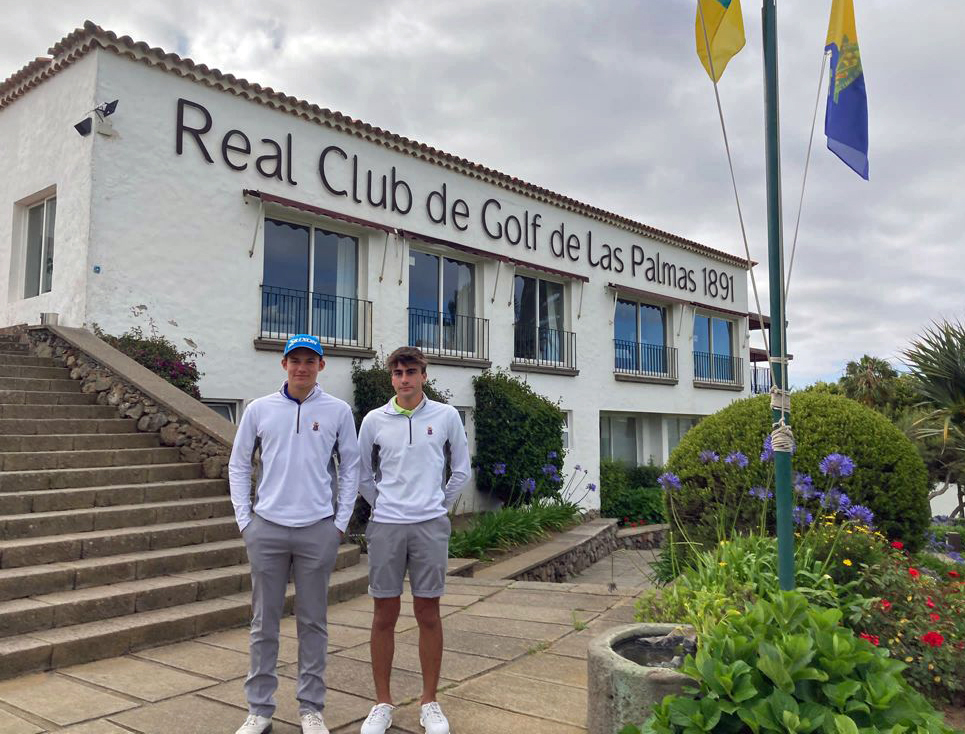 Lucas Albert y Marc Bota en el Campeonato de Canarias Masculino 2021