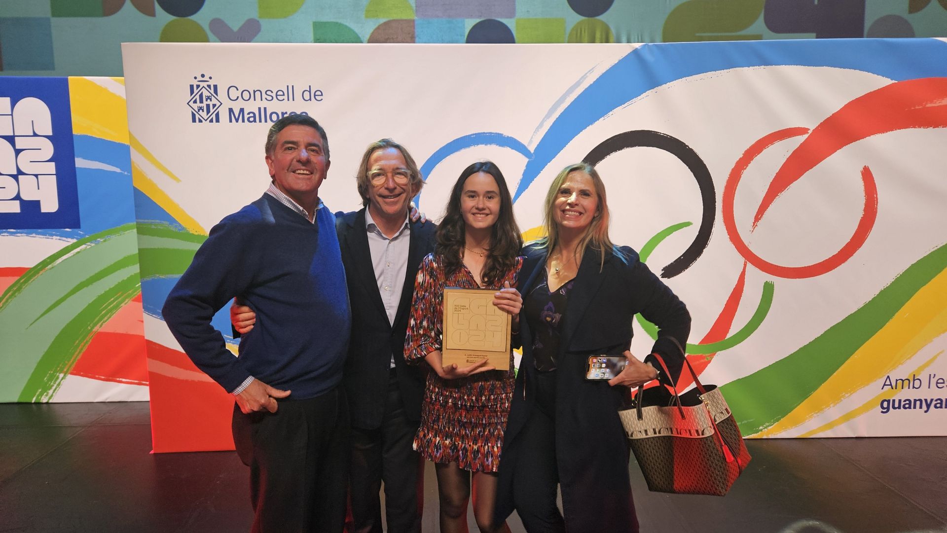 Judith Amengual Asensi, premiada en la Gala de l ´Esport del Consell de Mallorca