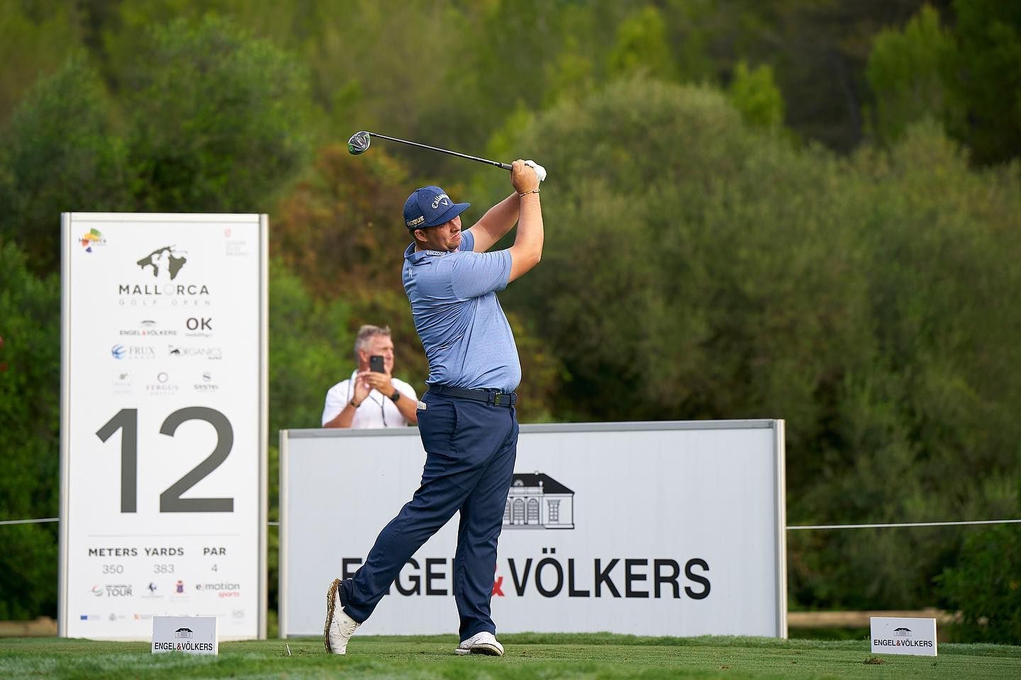 Marcus Armitage, primer líder en el Mallorca Golf Open 2022
