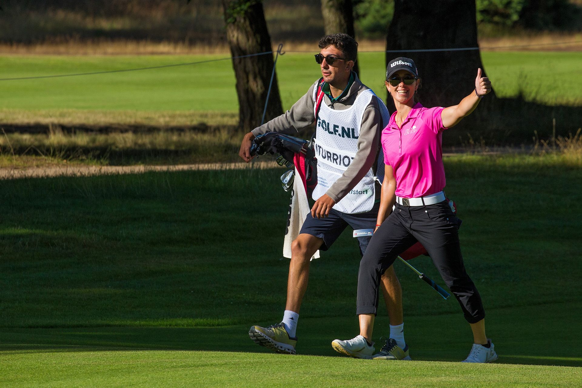 Nuria Iturrioz acaba tercera en el Big Green Egg Open