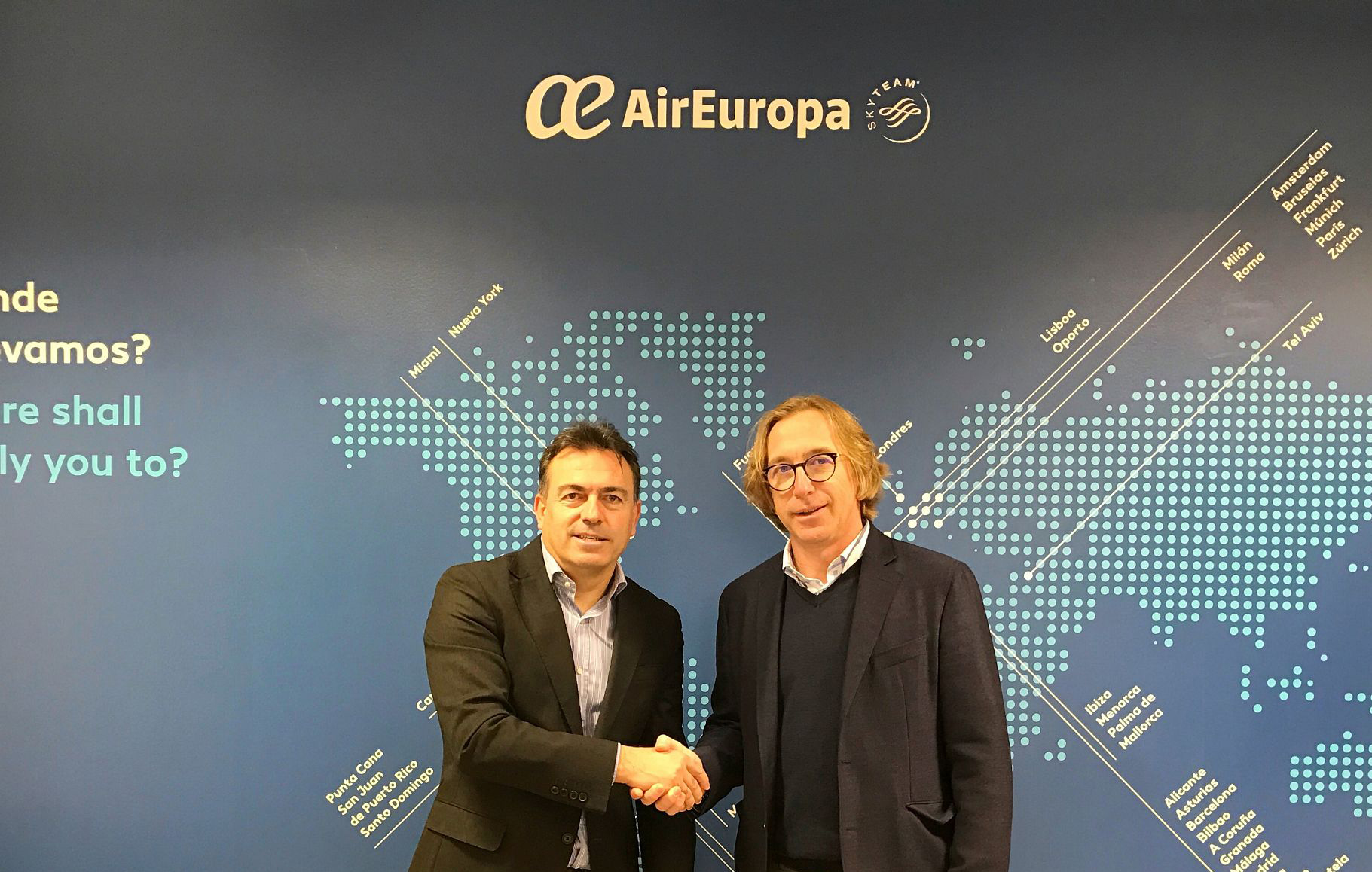 Air Europa renueva como patrocinador de la Federación