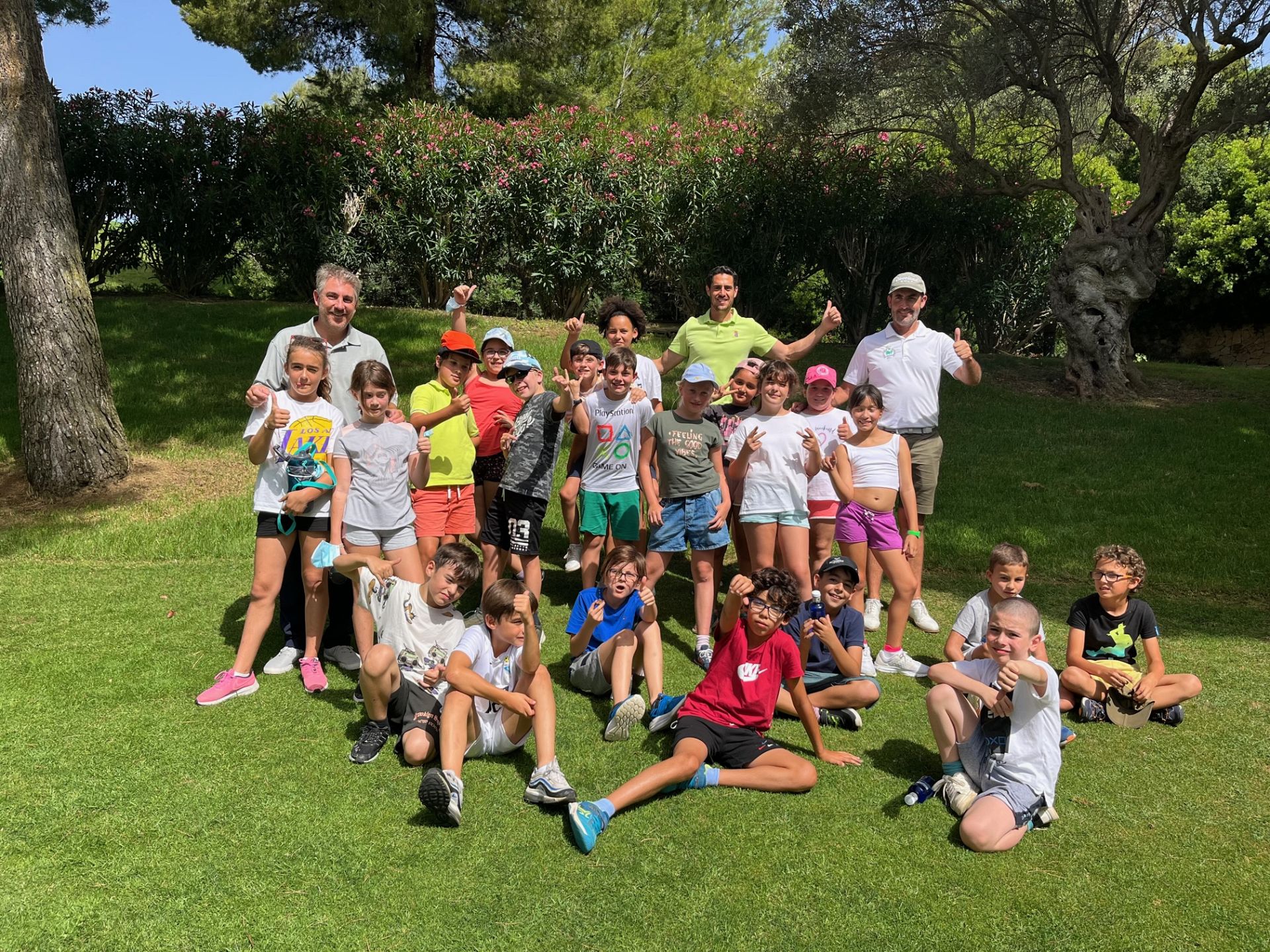 El Programa de Golf en Colegios visita los campos