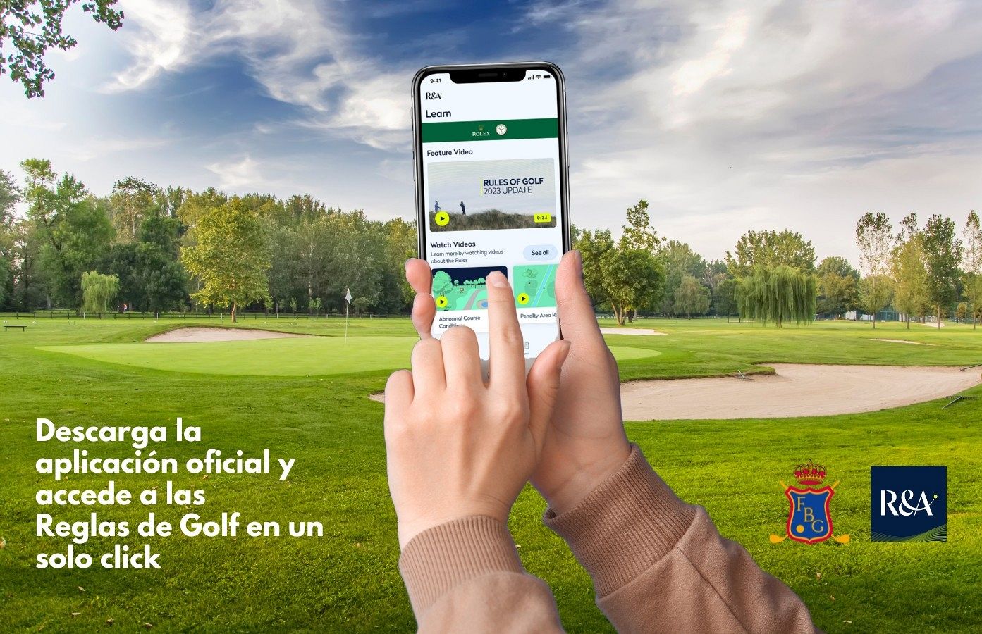 Descarga la App y accede a las Reglas de Golf en un solo click