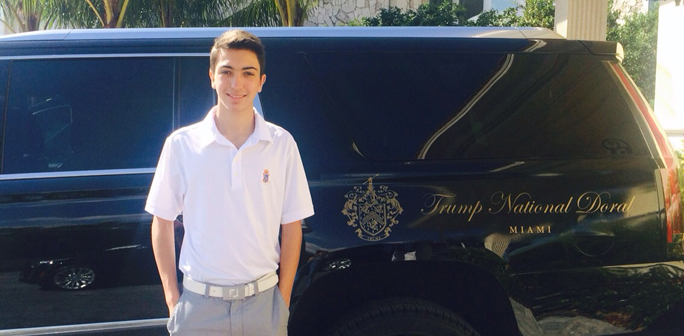Miguel Bisellach participa en el Doral Publix Junior Golf Classic