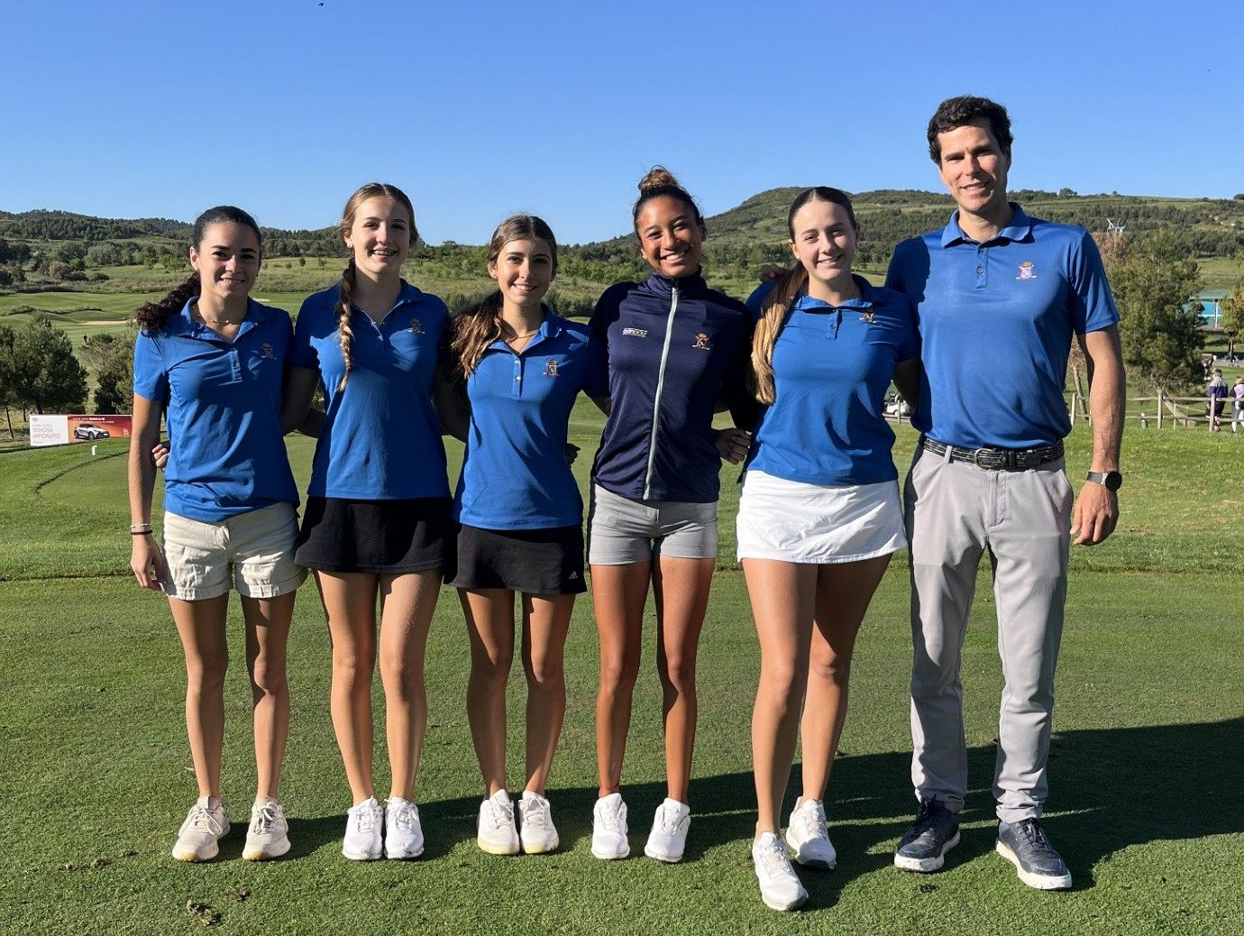 Cinco golfistas baleares compitieron en el Campeonato de España Absoluto Femenino