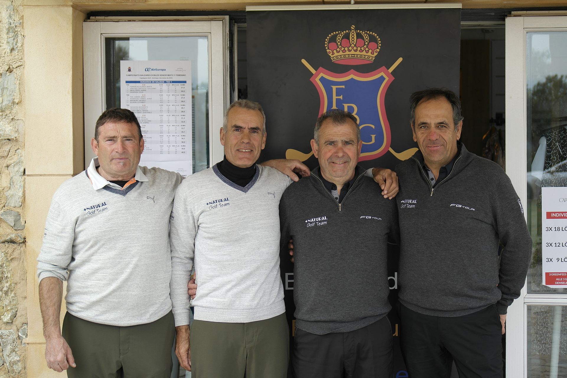 Nuevos Campeones de Baleares Dobles Senior Masculino y Mixto