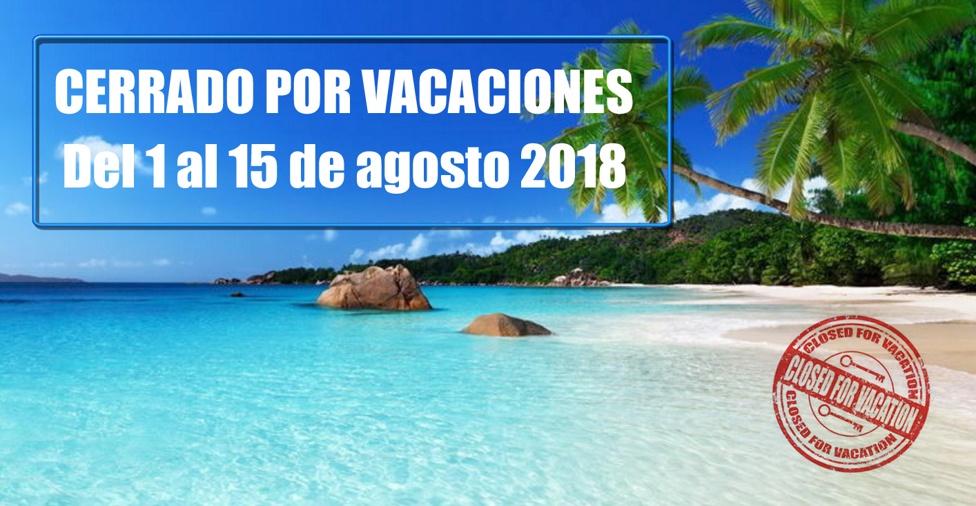 Las oficinas federativas permanecerán cerradas del 1 al 15 de agosto