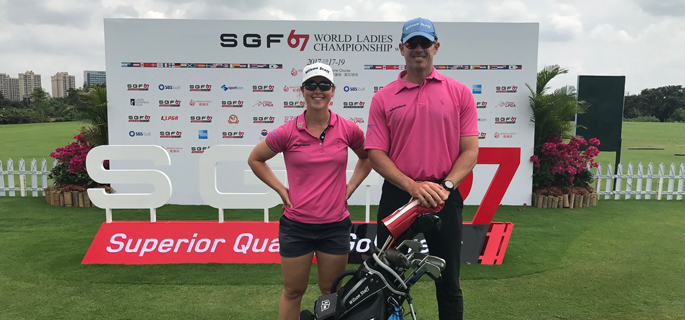 La mejor española en China. Nuria finaliza en un destacado T32