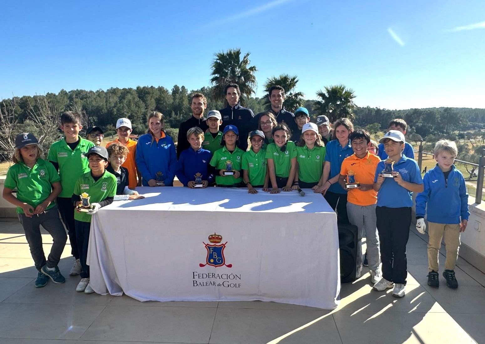 Éxito rotundo en la I Prueba del Circuito Junior FBG 2025