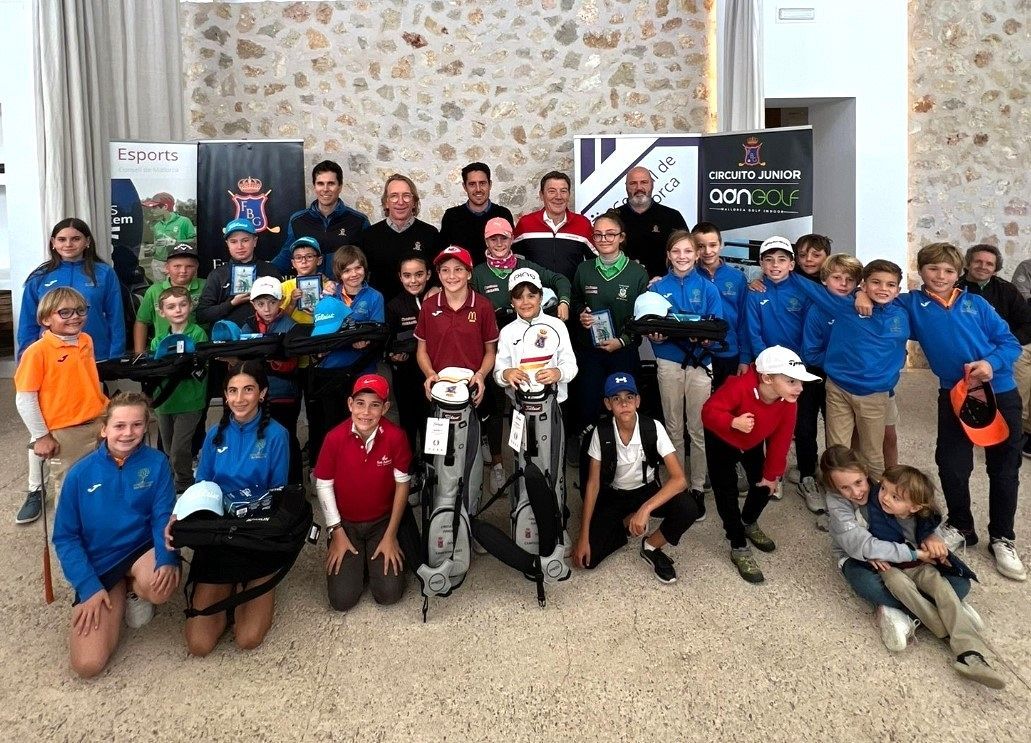 Cierre del Circuito Junior AdnGolf 2023 en Pula Golf Resort