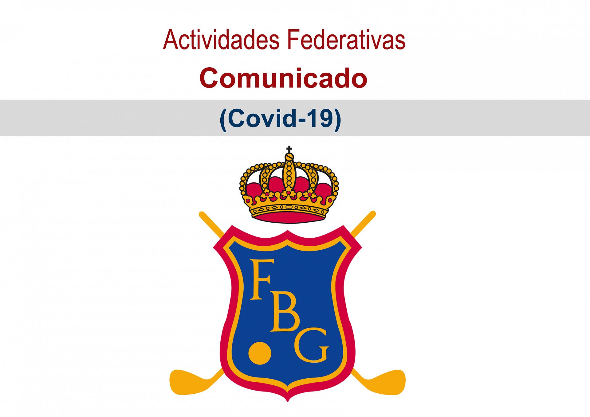 Ampliacion del plazo de suspensión de competiciones y actividades programadas