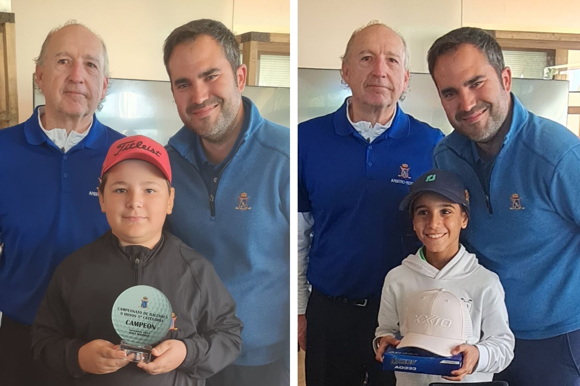 Navarro y Cherkaoui ganadores del ranking Circuito Iniciación 2024
