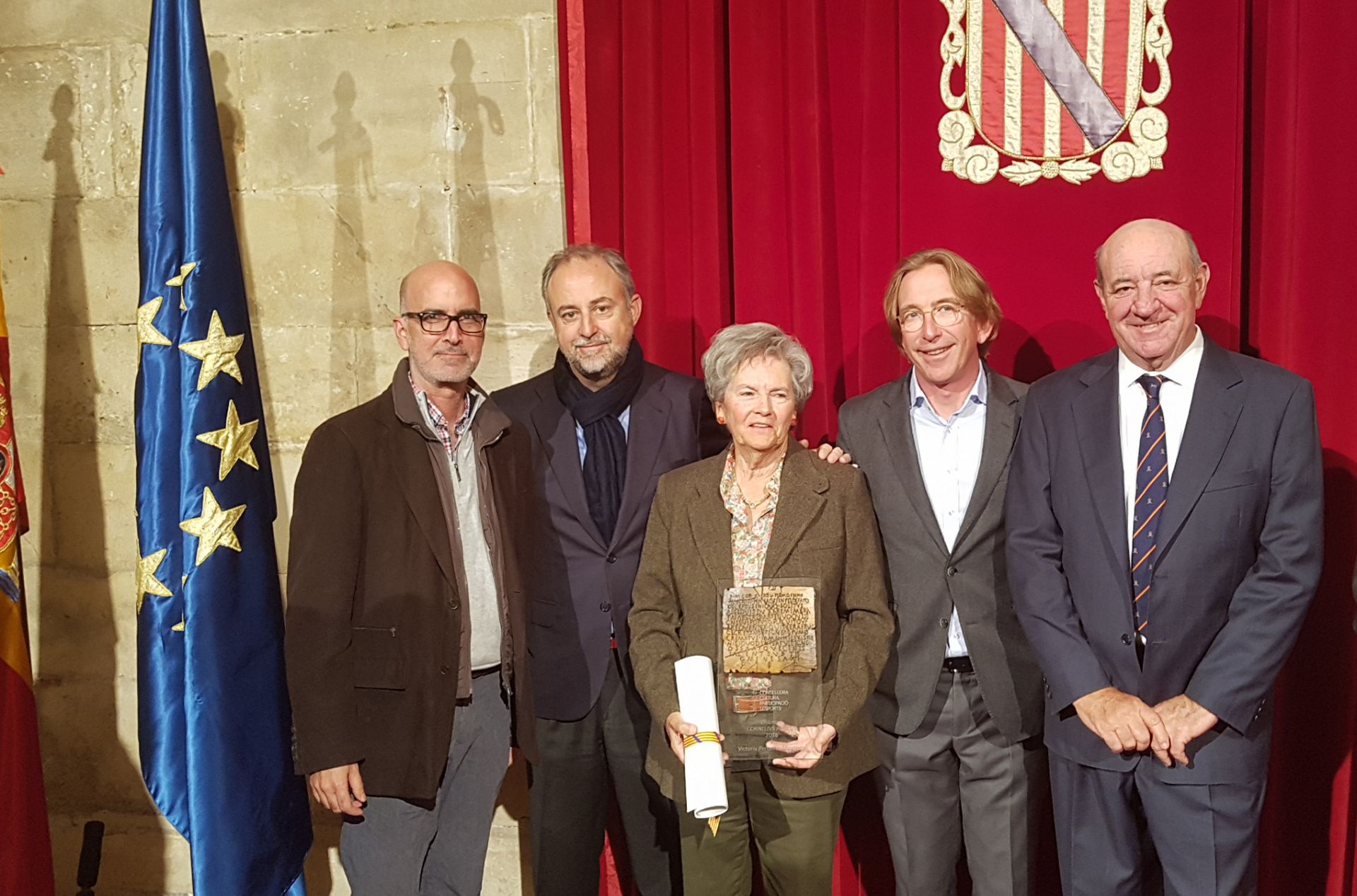 Vicky Pertierra premio Cornelius Atticus 2018 en categoría femenina