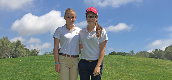 Tres jugadoras en el Campeonato de la Comunidad Valenciana