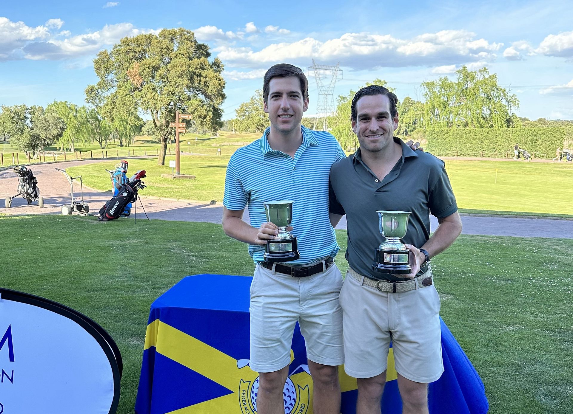 Jaime Nicolau campeón en el Dobles Mid Amateur de Madrid