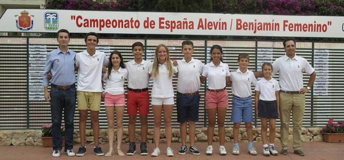 Última jornada del Campeonato de España Infantil, Alevín y Benjamín y con serias opciones de victoria en varias categorías
