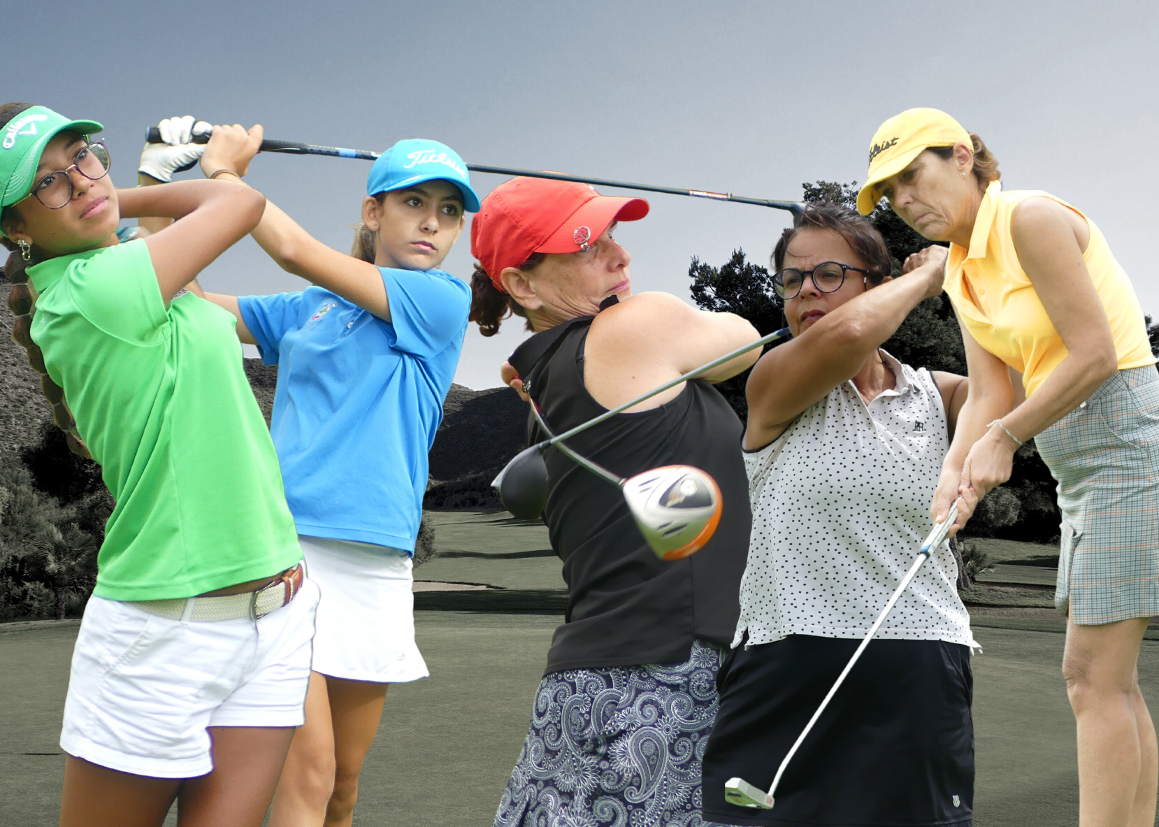 Juventud y veteranía se dan la mano en Capdepera Golf