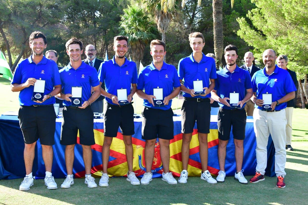 Terceros clasificados en el Campeonato de España de FF.AA. Absoluto Masculino