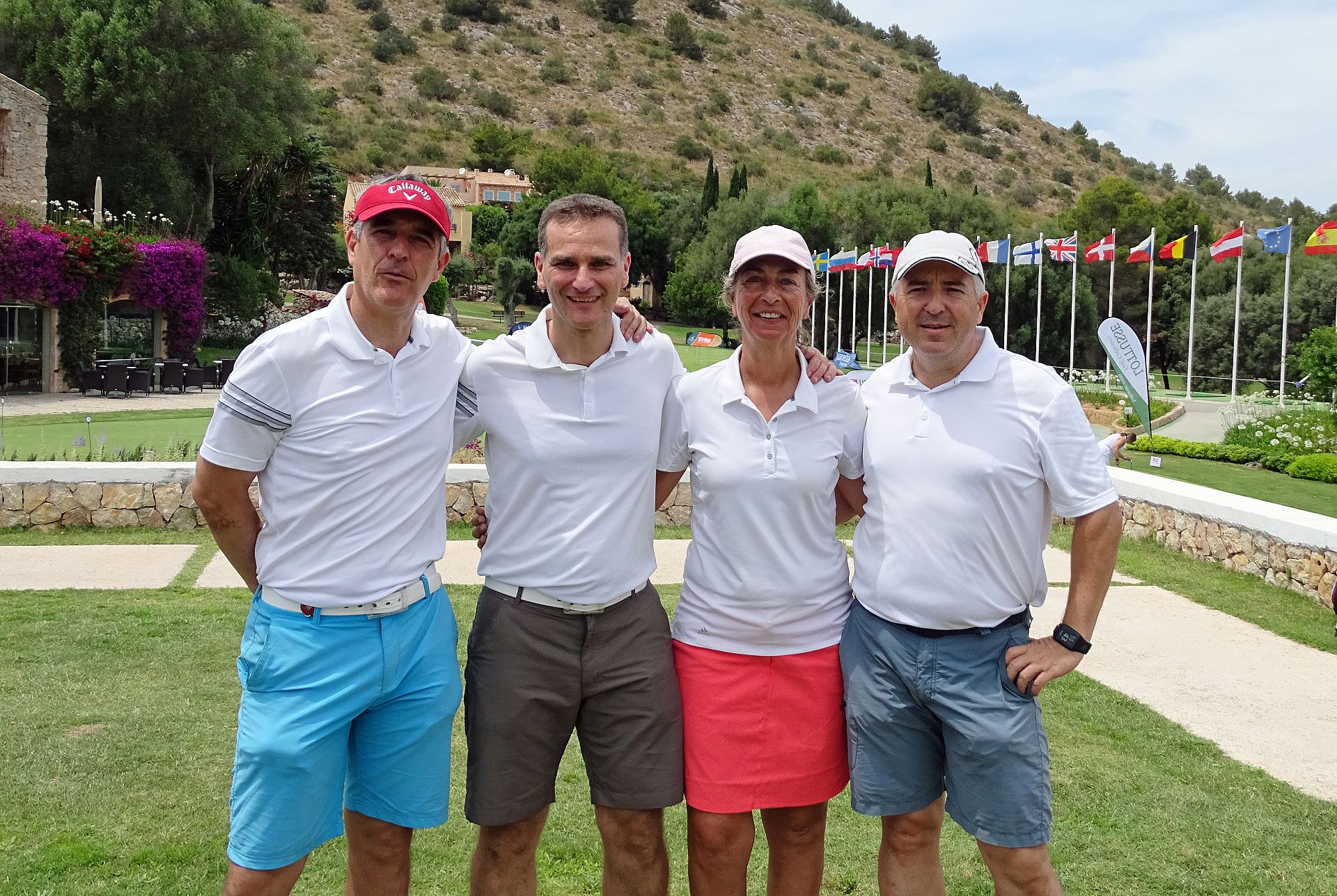 El equipo BELLEVUE & ES VELAR GOLF TEAM lidera la I Prueba