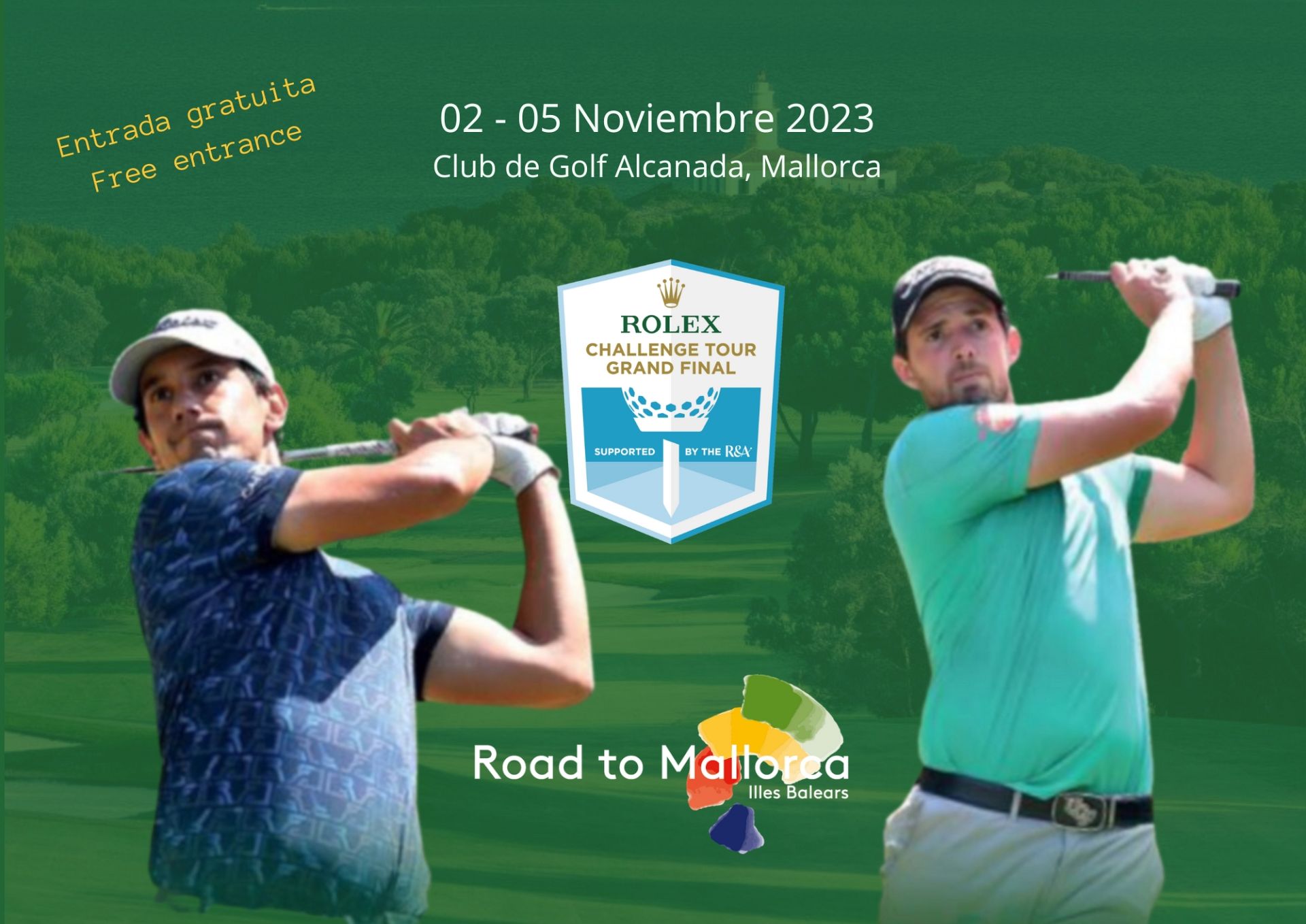 Vive en directo el Rolex Challenge Tour Grand Final 2023