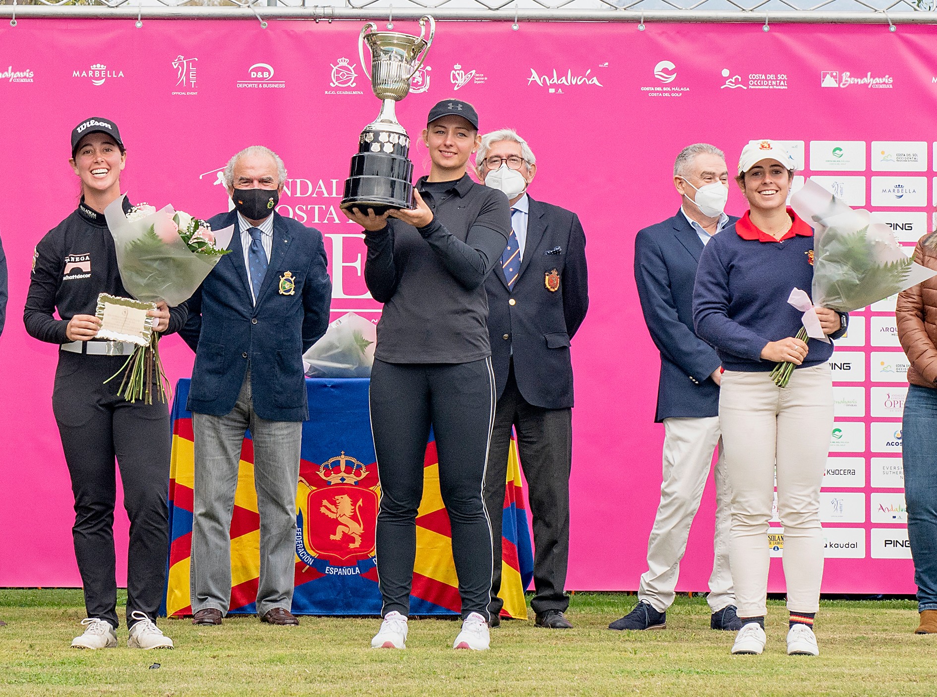 Nuria Iturrioz roza la victoria en el Andalucía Costa del Sol Open de España