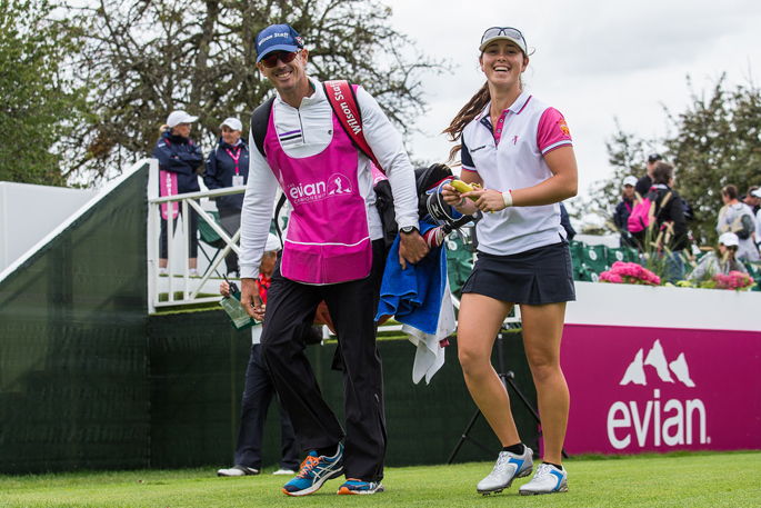 Nuria Iturrios finaliza T64 en el Evian Championship
