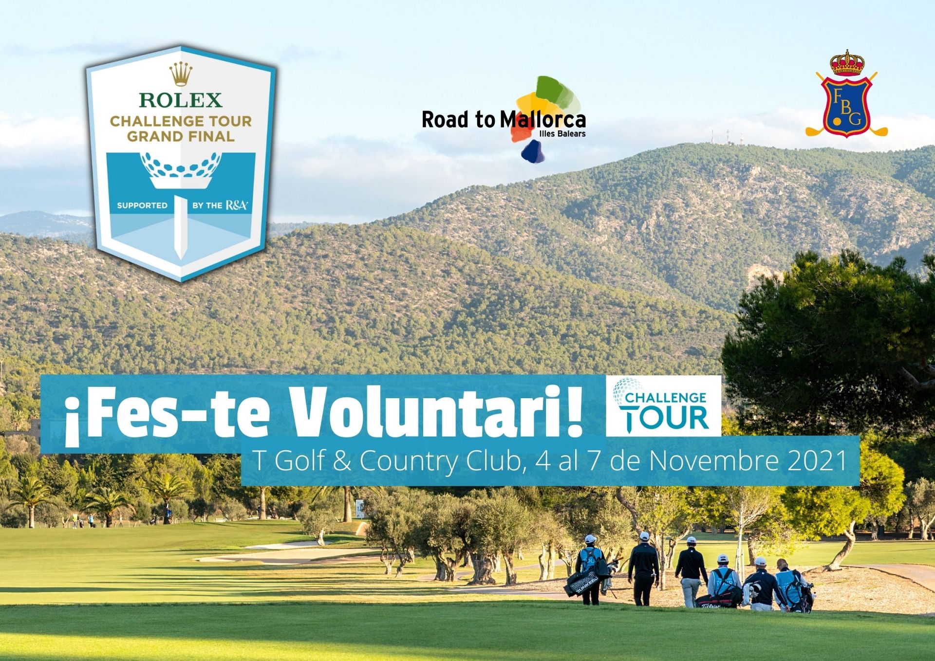 Campanya voluntaris Rolex Challenge Tour Grand Final