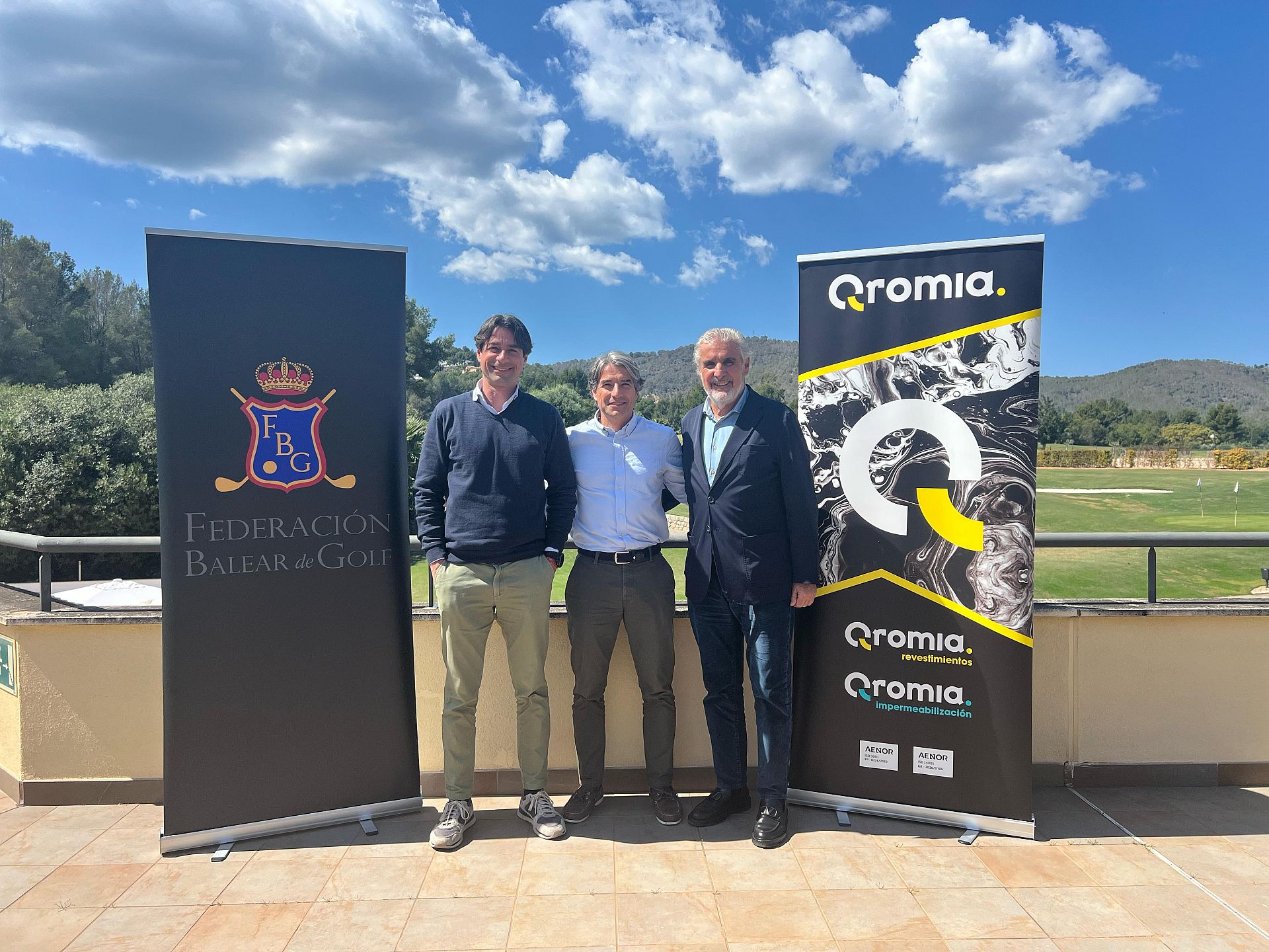 Qromia, nuevo patrocinador del Circuito Hexagonal de la Federación Balear de Golf