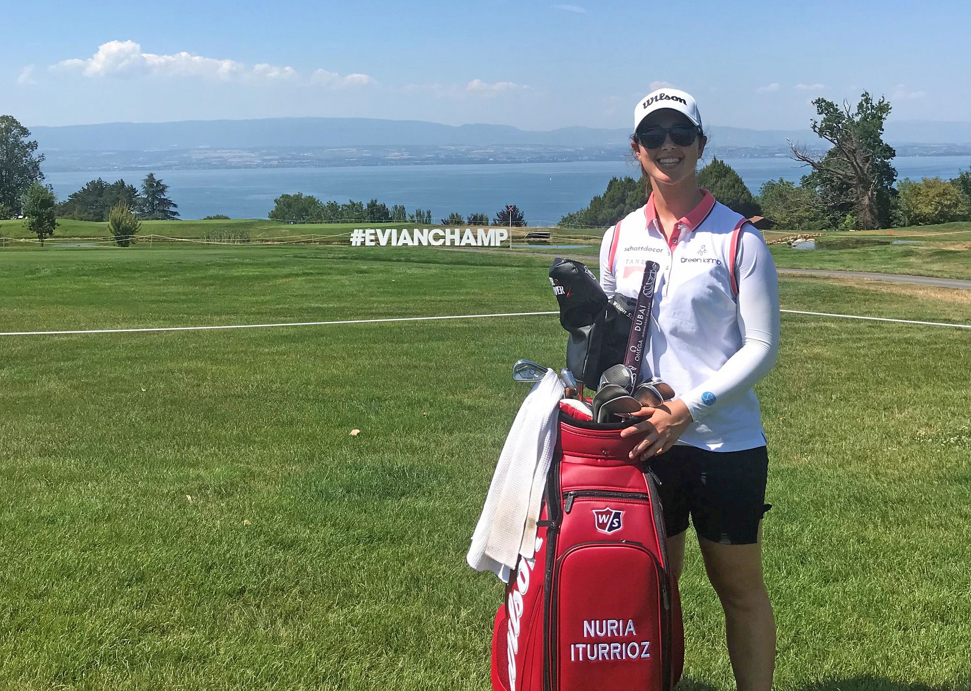 Nuria Iturrioz participa en el Evian Championship