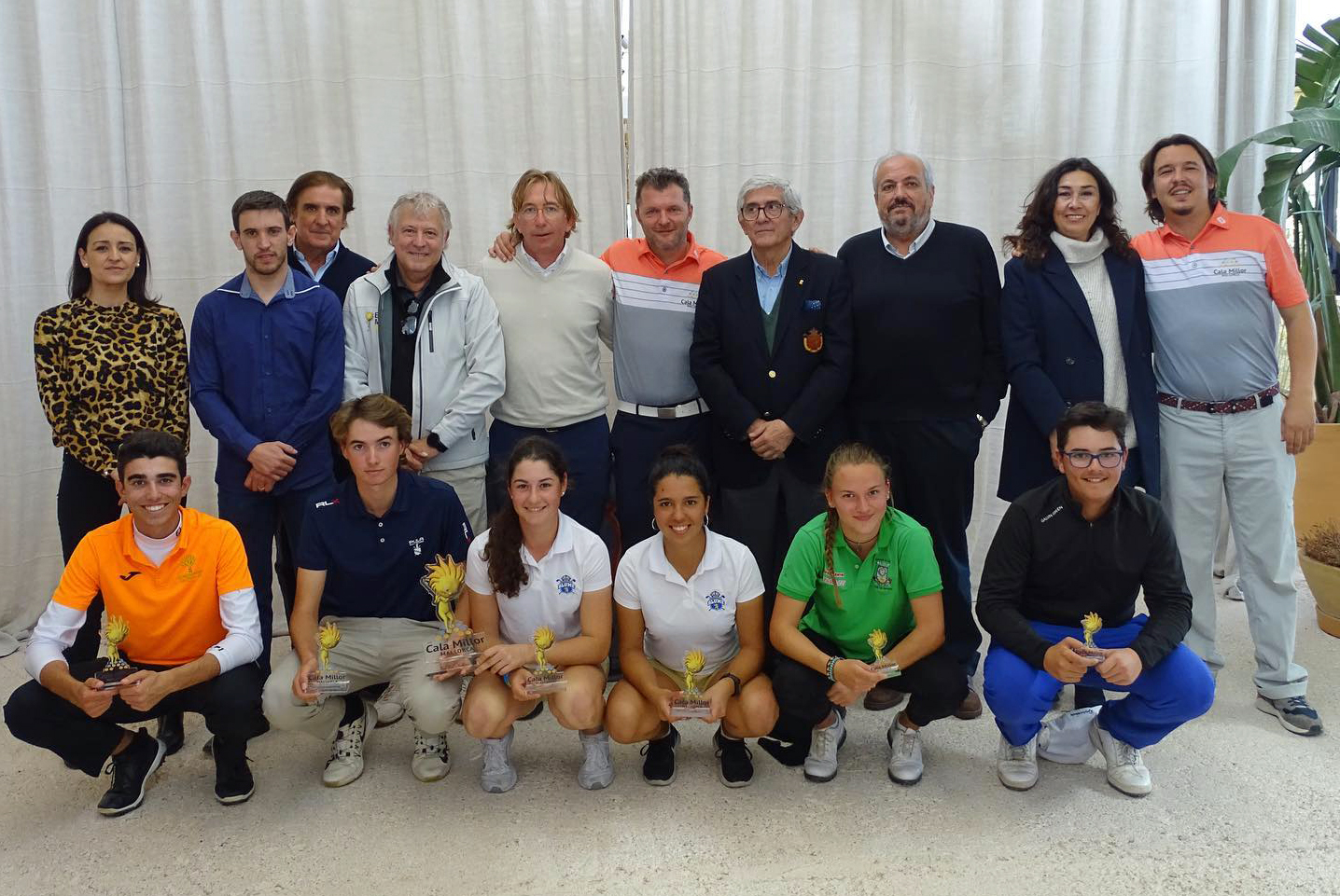 Carlos Roldós y Lucía López ganan la I edición de la Golf East Mallorca Cup
