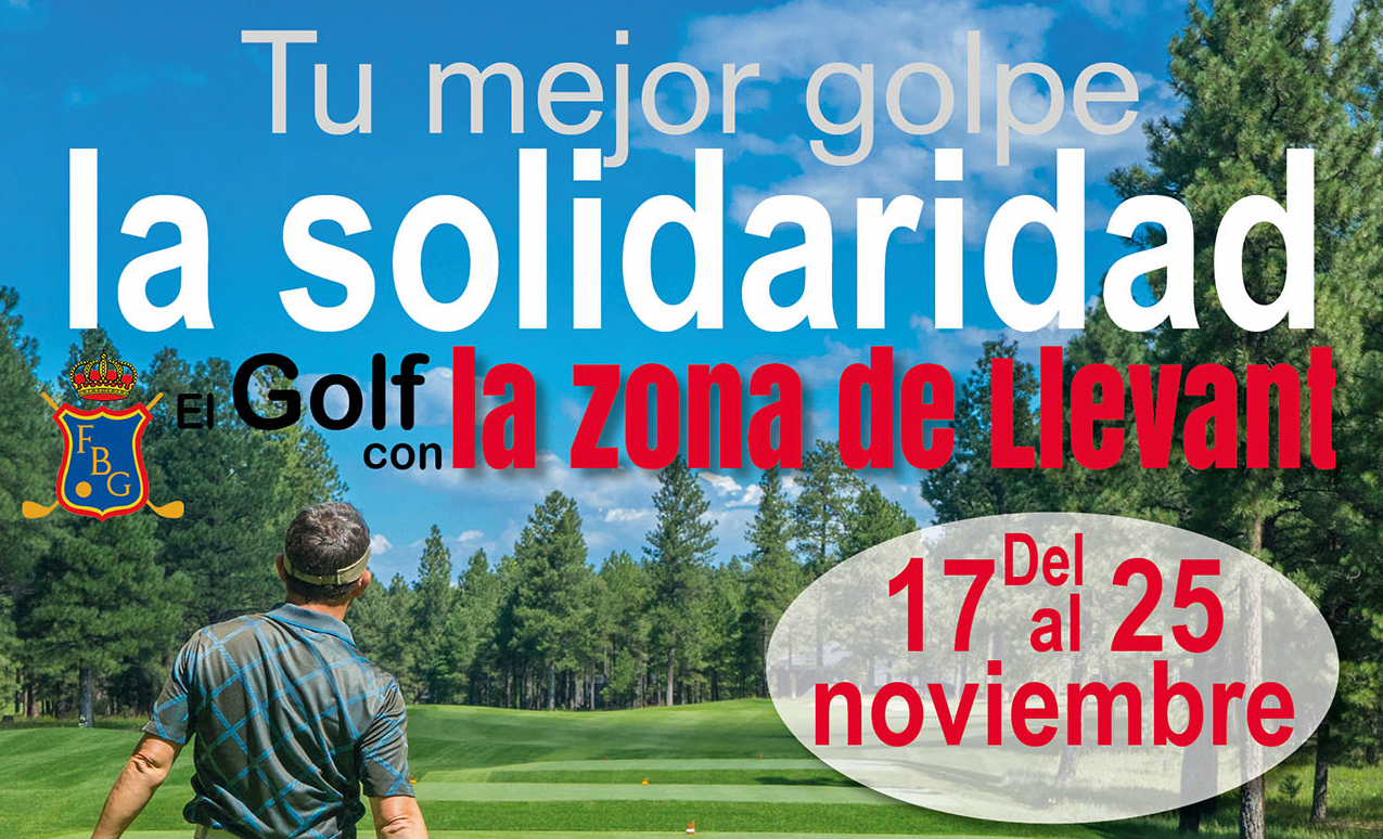 El golf balear se vuelca con los afectados del Llevant