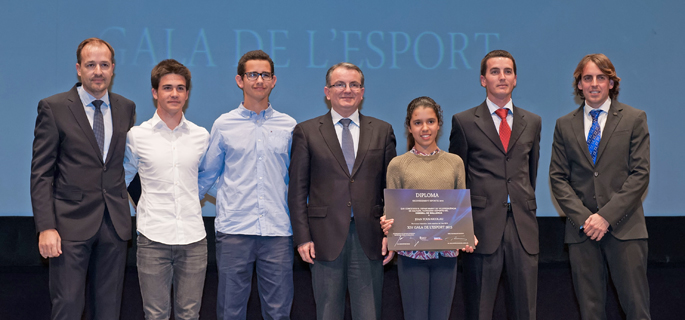 Siete jóvenes golfistas mallorquines premiados en la XIV Gala de l’Esport