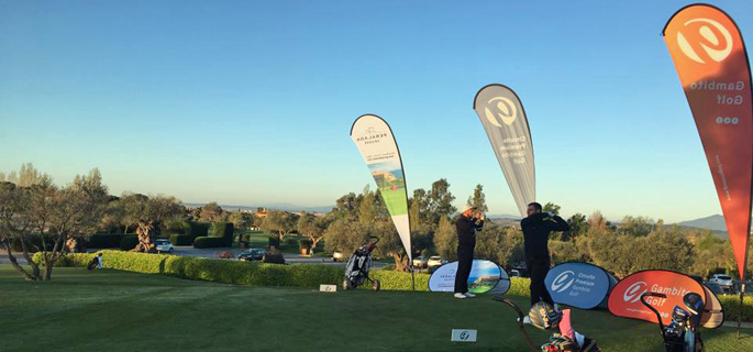 Toni Ferrer y Ramón Mestre participan en el II Gambito Golf Tour