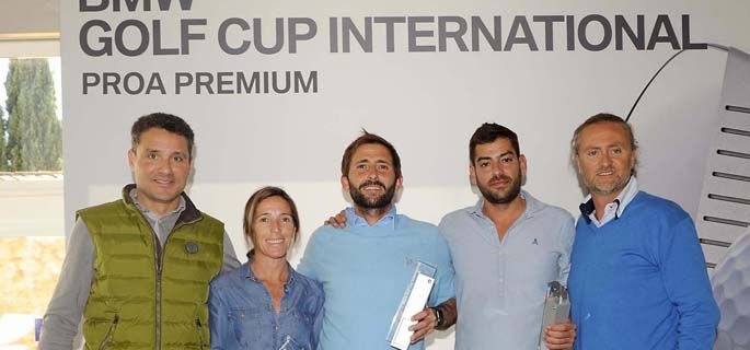 La BMW Golf Cup Internacional 2016 se estrena bajo la lluvia en Puntiró