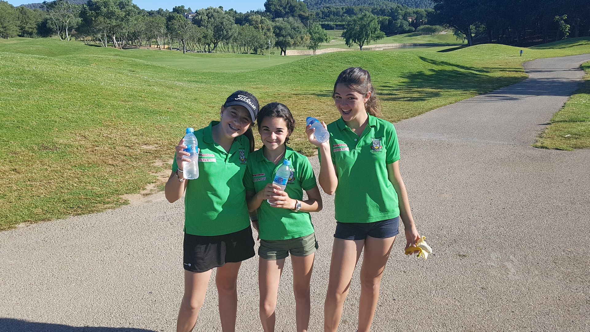 Una buena hidratación, imprescindible para la práctica del golf en verano