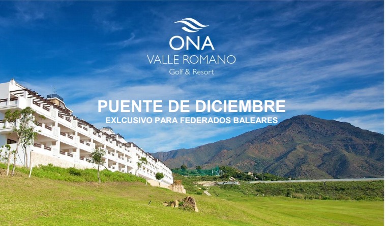 Haz una escapada de golf con ONA Hotels!!