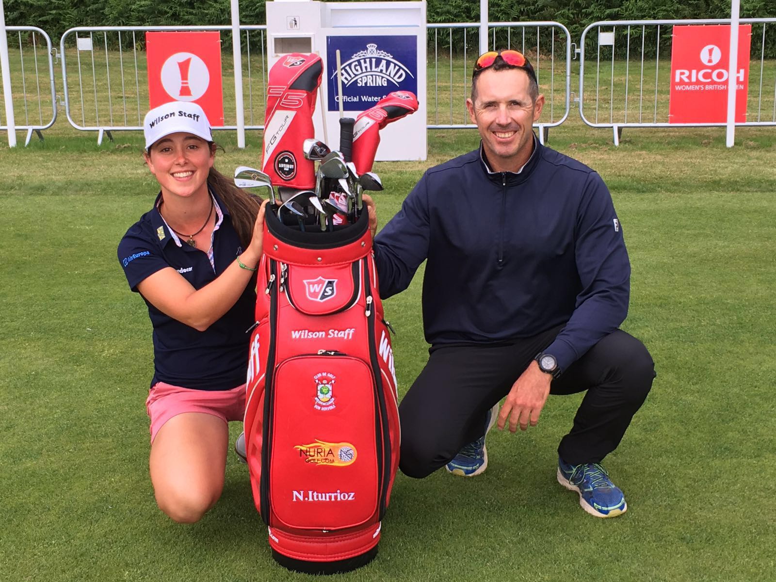 José Luis Palacios, entrenador de Nuria Iturrios y del Golf Son Servera