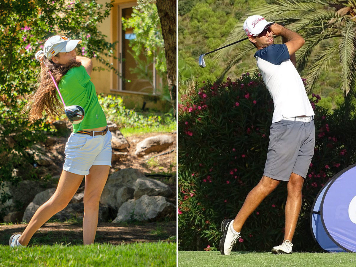 Lucía López y Jaime Julve en la Copa Andalucía 2021