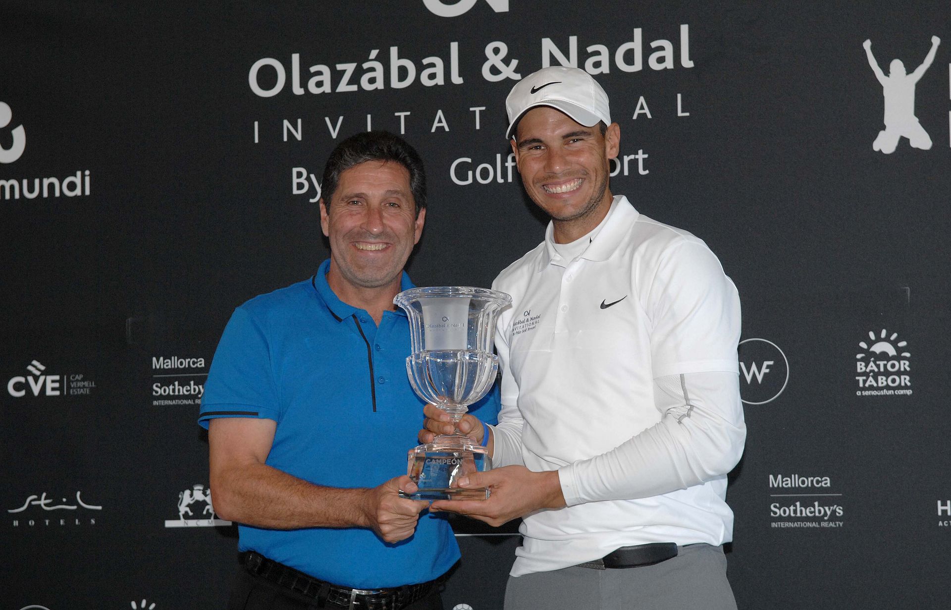 El V Torneo solidario de Nadal & Olazabal comienza este viernes en Pula Golf