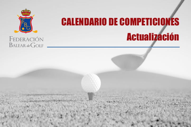 Modificaciones en el Calendario de Competiciones FBG 2020