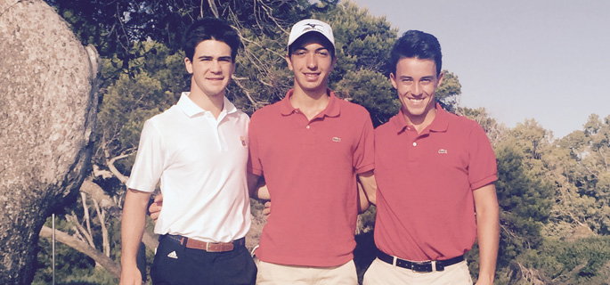 Joan Tous, Miguel Bisellach y Victor Mirón en el Campeonato de España Absoluto