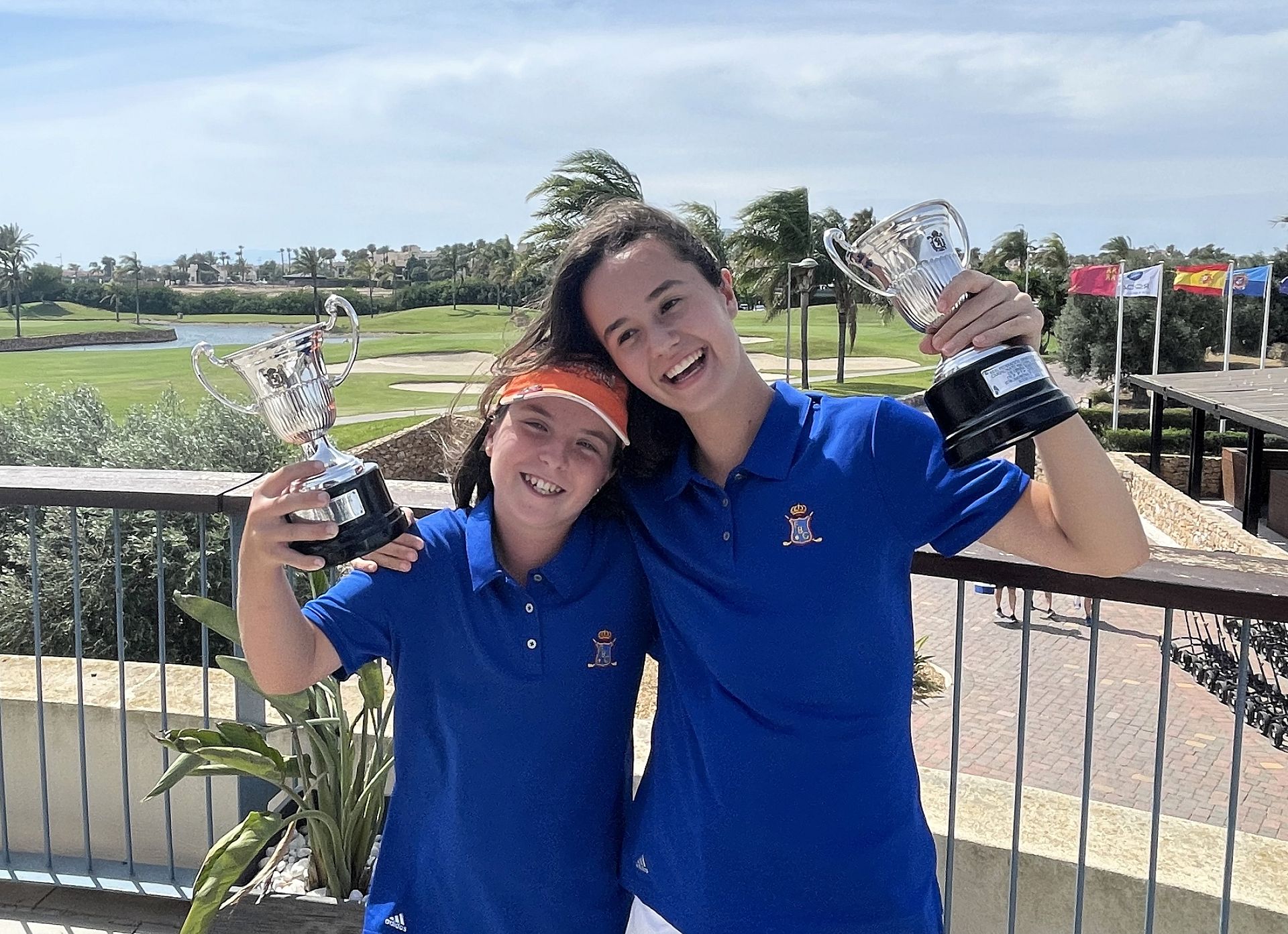 Judith Amengual y Nerea Oteo Subcampeonas